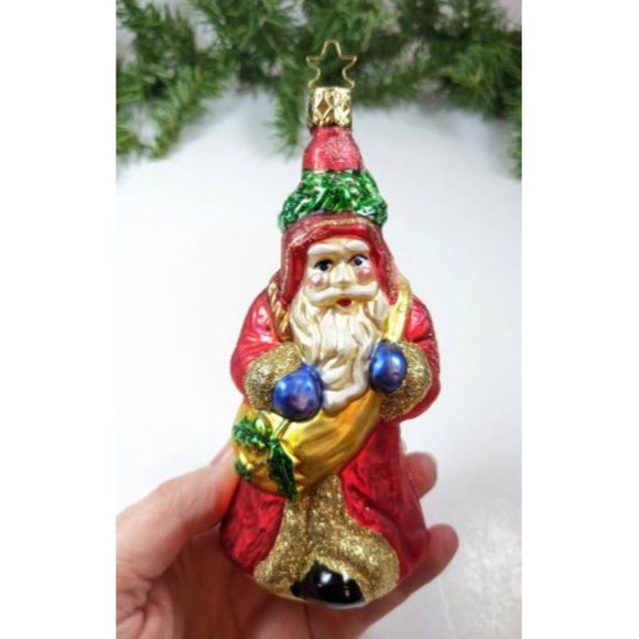 Inge Glas 'Santa's Woodland Travels' Retired Old World Christmas Ornament - Picture 6 of 6